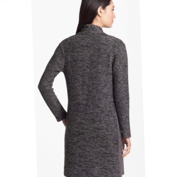 Eileen Fisher Yak Wool Blend Colorblock Long Cardigan Size Small LIKE NEW - Picture 3 of 15